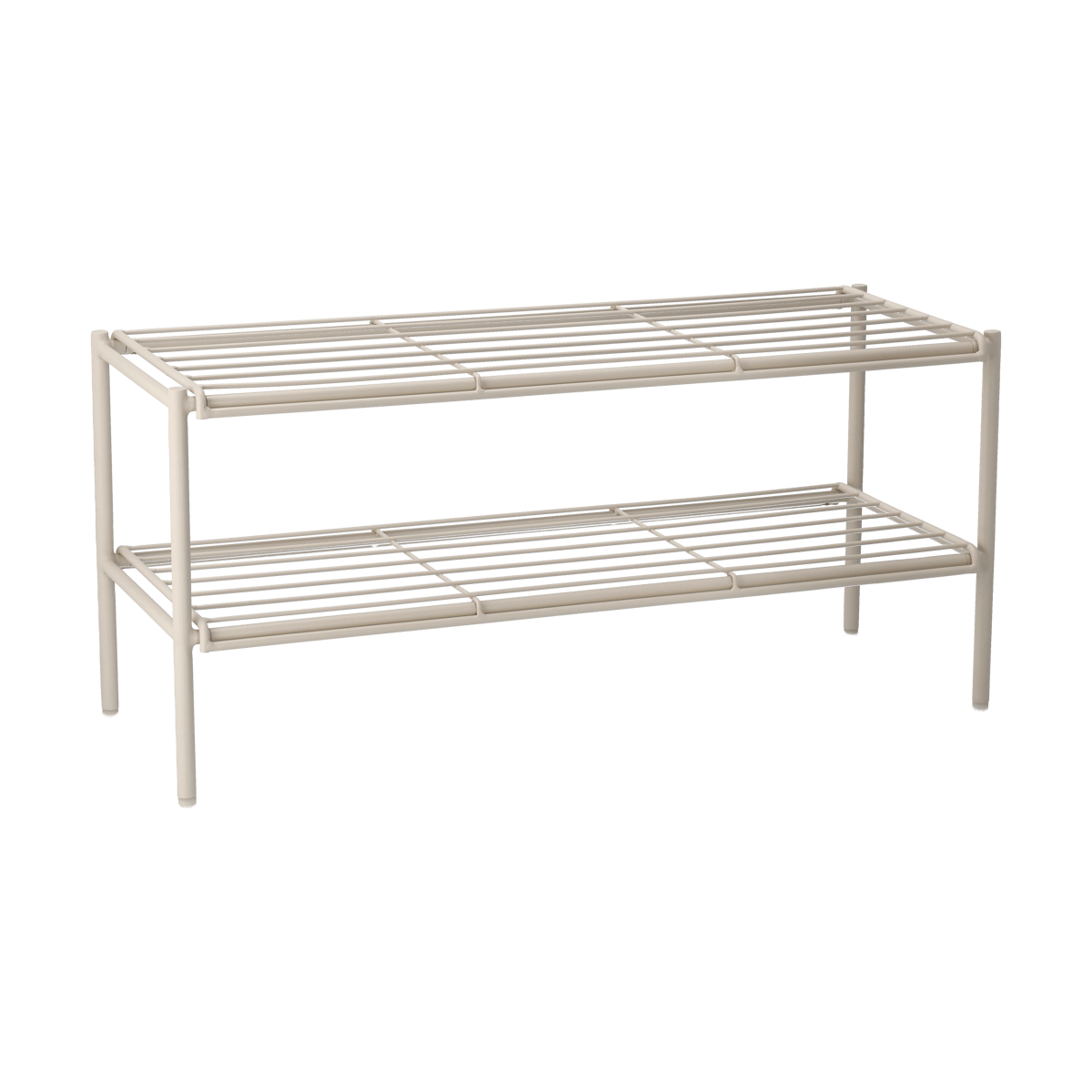 Scandi Living Nod skohylla 80x30x37 cm Beige | Skandinavisk Design | Skohyllor | Beige