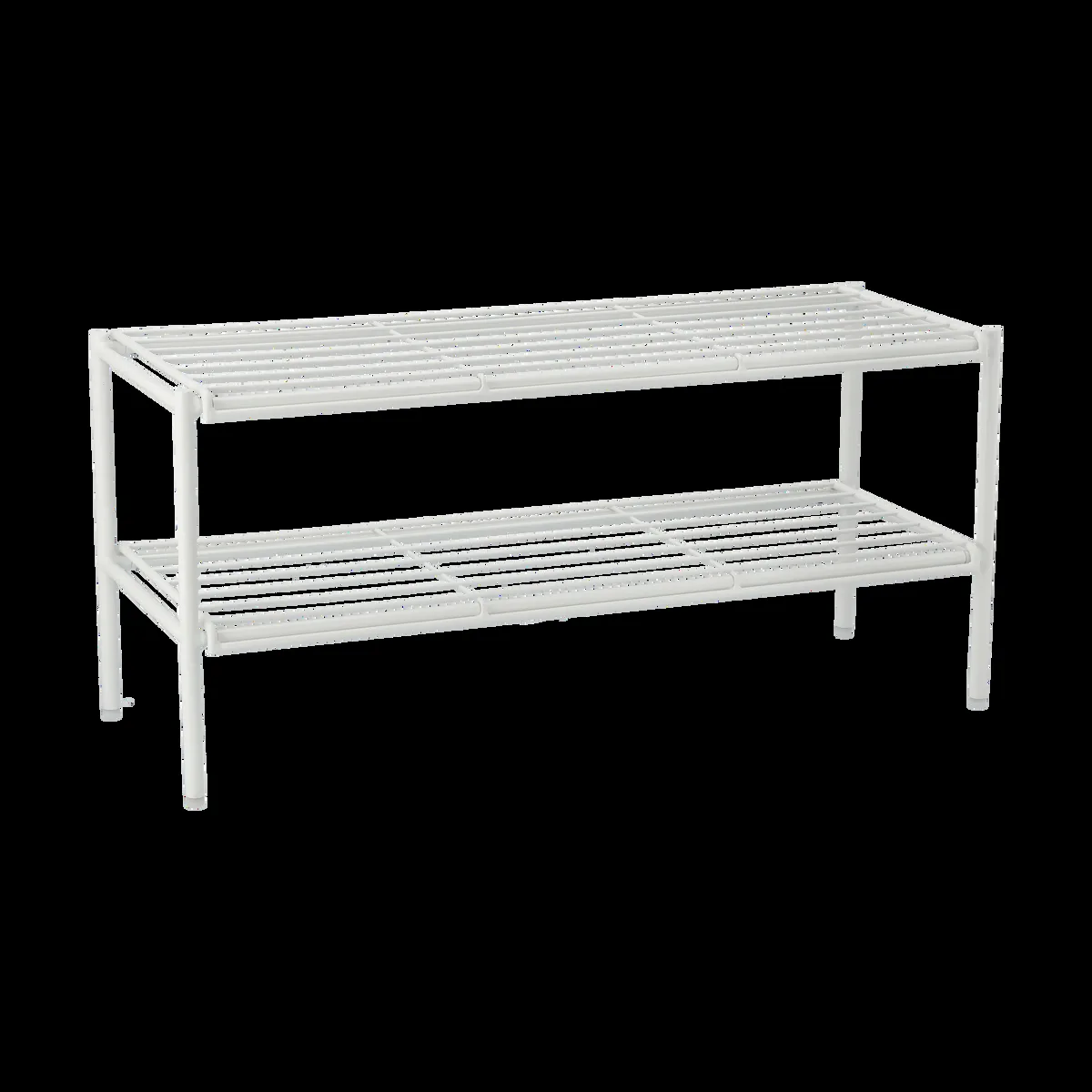 Scandi Living Nod skohylla 80x30x37 cm White