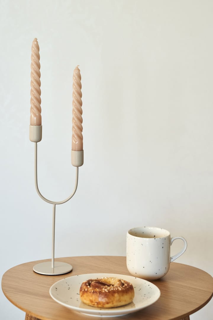 Norden ljusstake, Beige Scandi Living