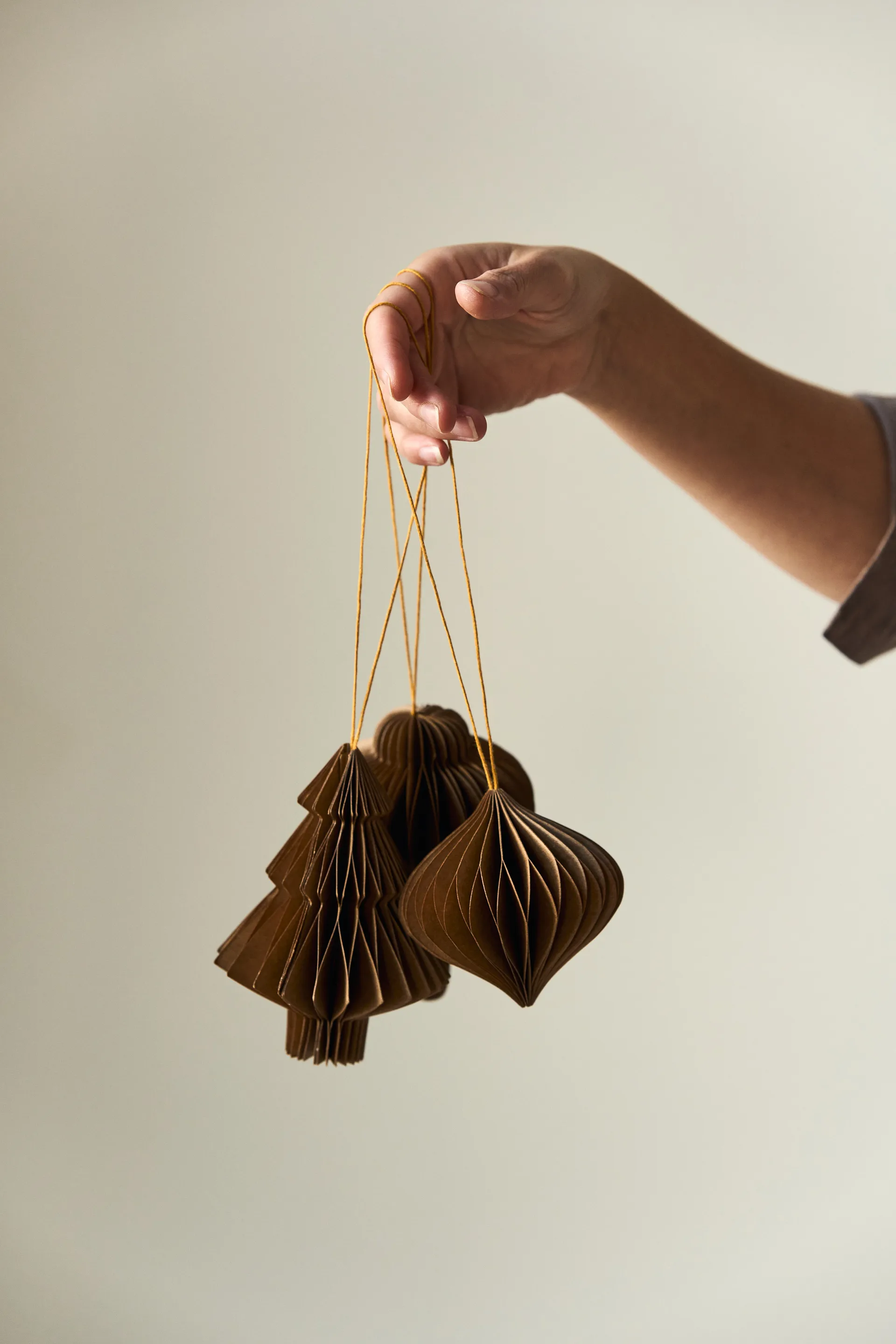 Onion julgranshänge 4-pack, Natural Scandi Living