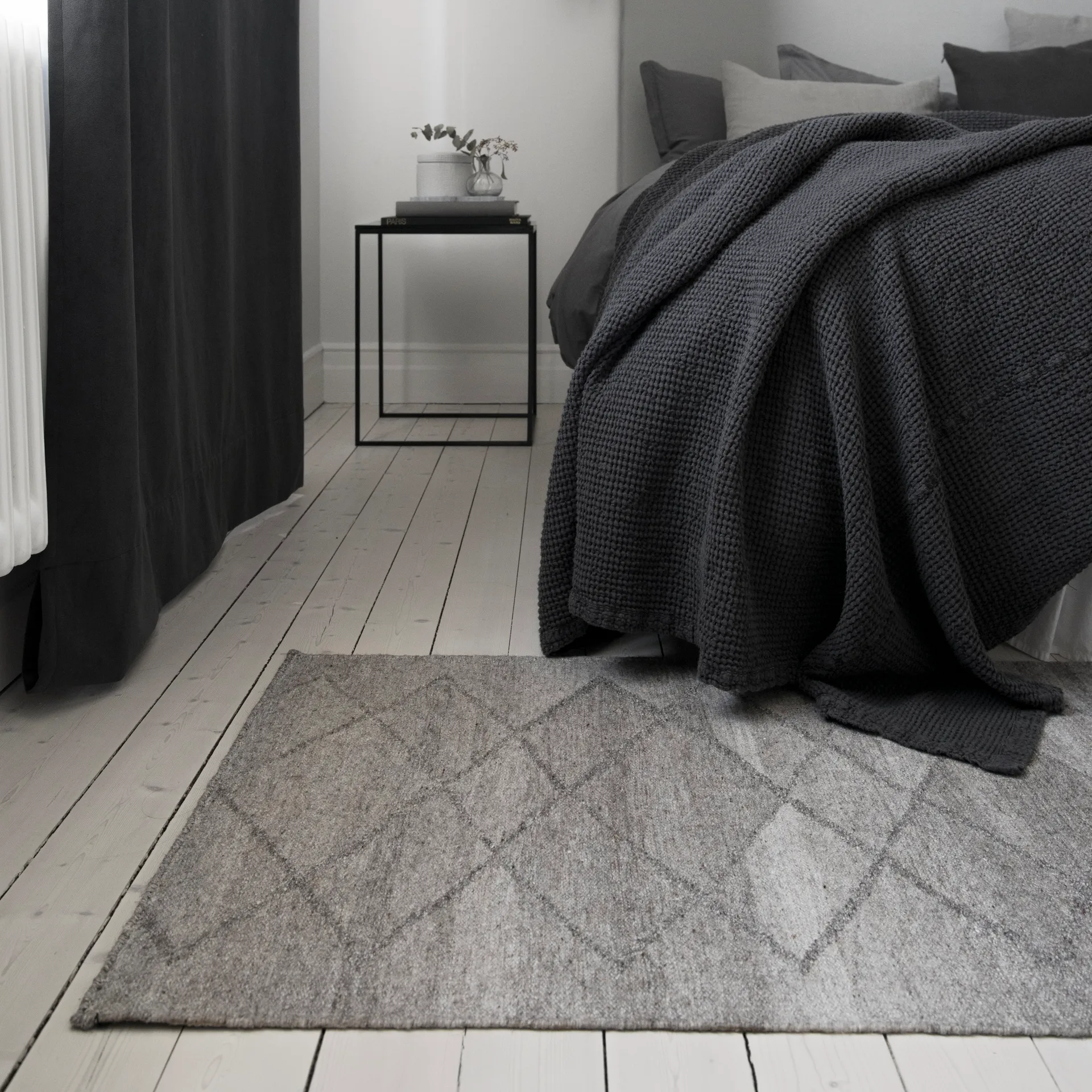 Peak ullmatta naturgrå, 170x240 cm Scandi Living