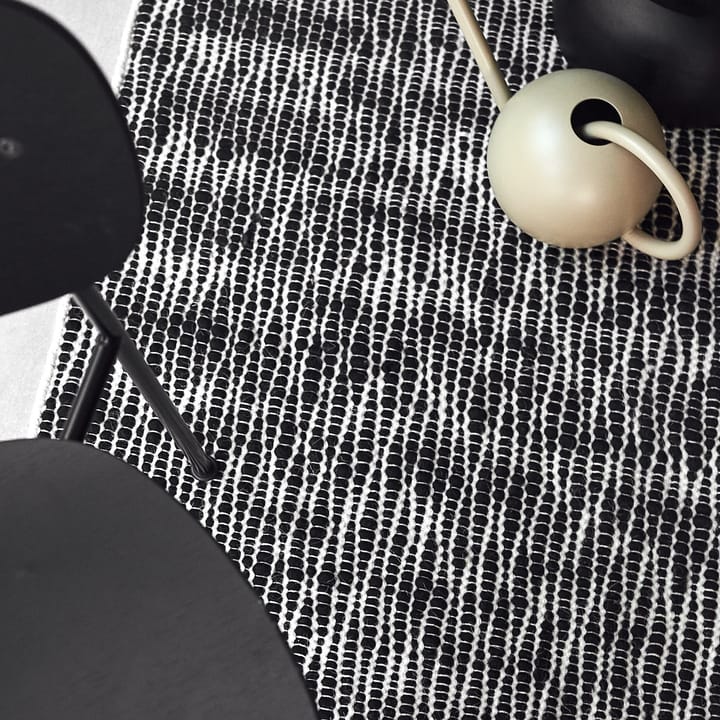 Pebble ullmatta svart, 170x240 cm Scandi Living