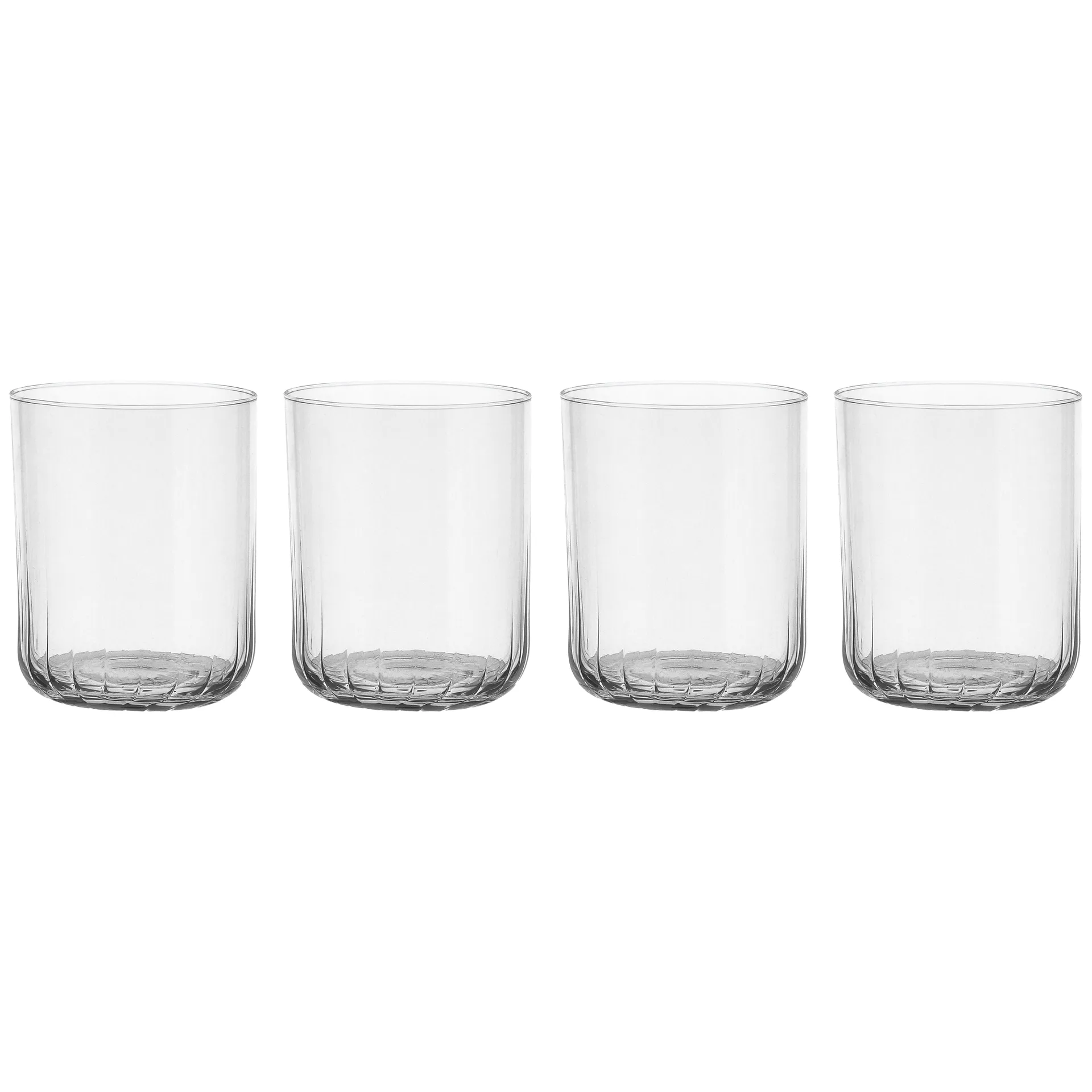 Pristine tumbler glas 37 cl 4-pack, Klar Scandi Living