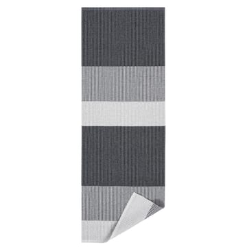 Rain matta coal (mörkgrå) - 70x300 cm - Scandi Living