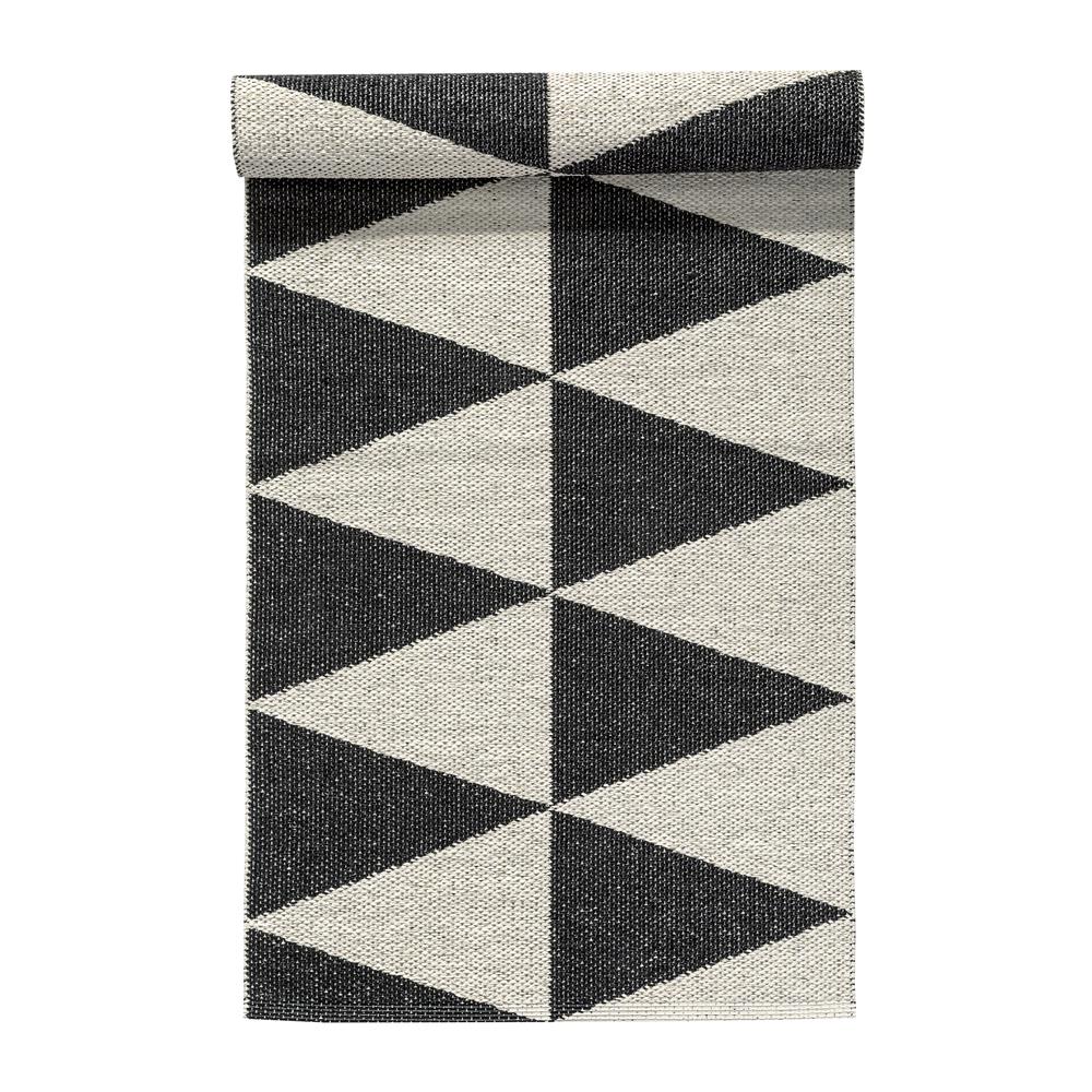Scandi Living Rime matta svart 70 x 150 cm | Skandinavisk Design | Plastmattor | Svart