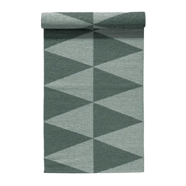 Rime plastmatta grön - 70x250cm - Scandi Living