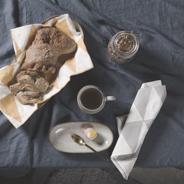 Rime small kökshandduk - concrete (grå) - Scandi Living
