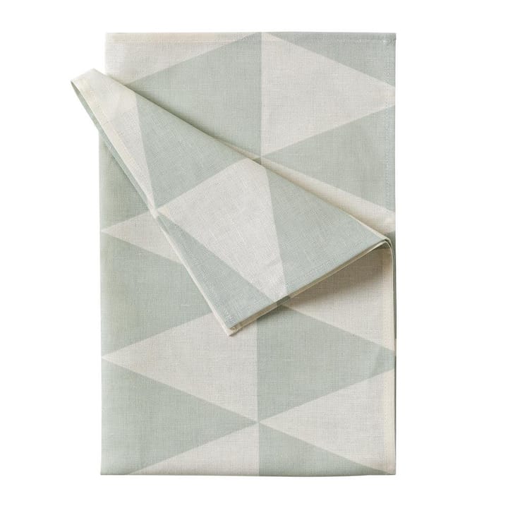 Rime small kökshandduk - dusty mint (grön) - Scandi Living