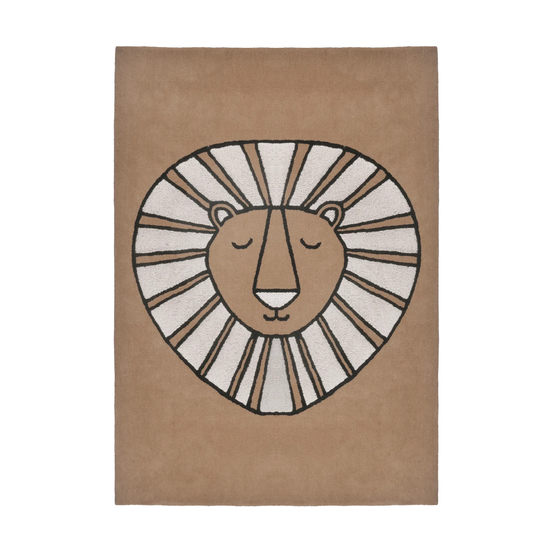 Roar ullmatta 170x240 cm, Sand Scandi Living