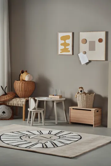 Roar ullmatta 170x240 cm - Sand - Scandi Living