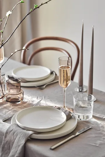 Sandsbro assiett - Offwhite, Ø20 cm - Scandi Living