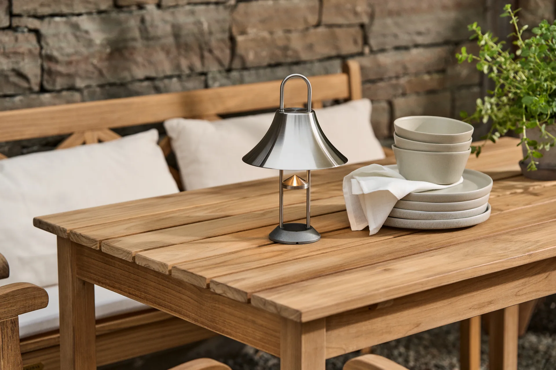 Sandsbro mattallrik, Ljusgrå, Ø26 cm Scandi Living