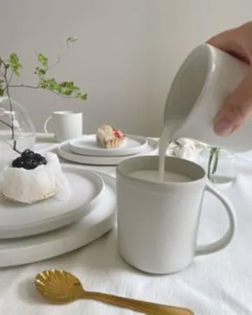 Sandsbro mjölkkanna - Offwhite, 30 cl - Scandi Living