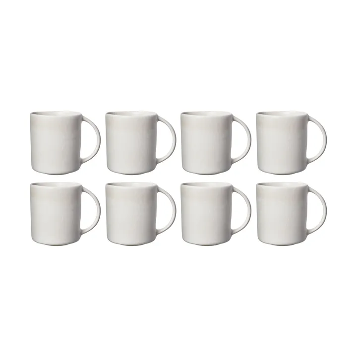 Sandsbro mugg offwhite, 30 cl, 8-pack - Scandi Living