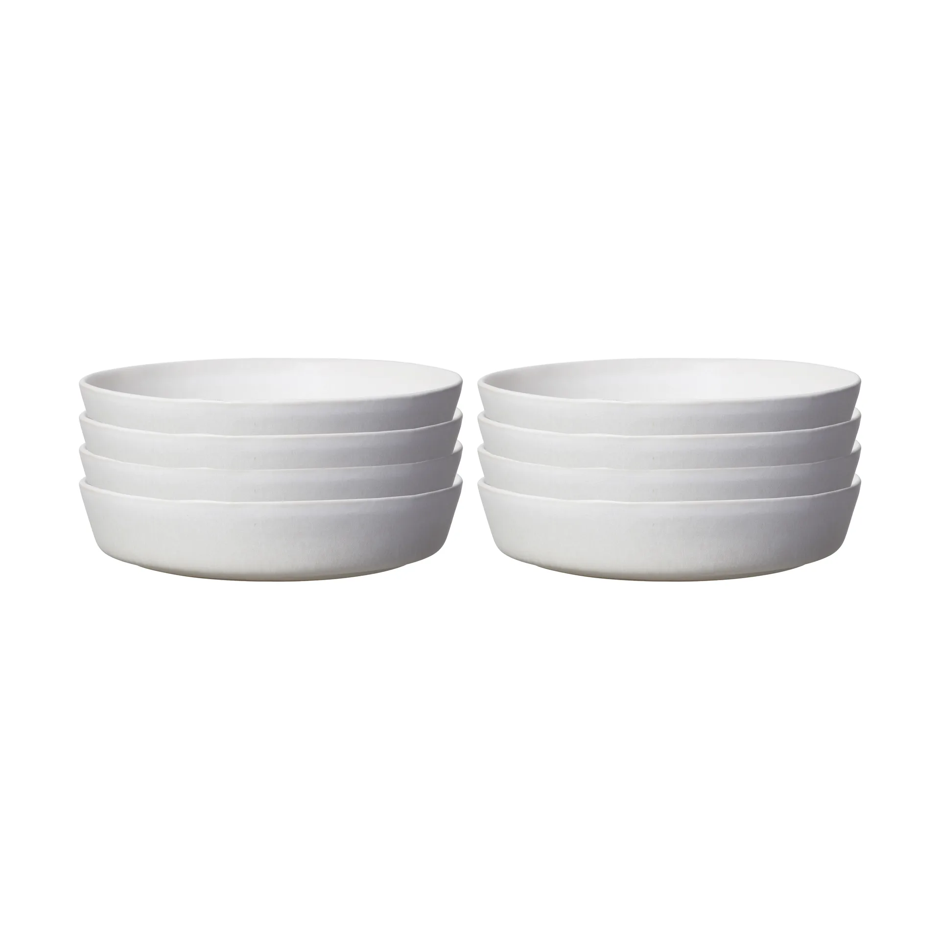 Sandsbro pastatallrik offwhite, Ø23 cm, 8-pack,  Scandi Living