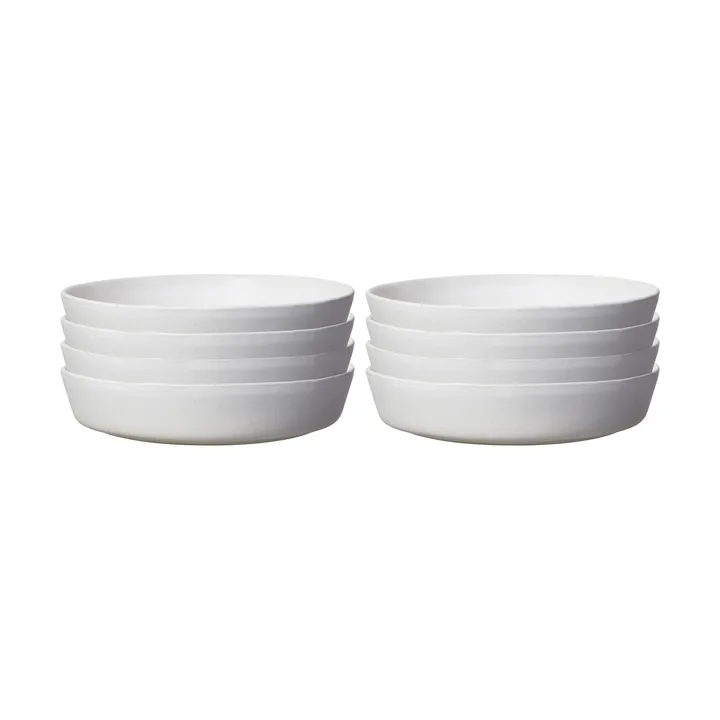 Sandsbro pastatallrik offwhite, Ø23 cm, 8-pack - Scandi Living