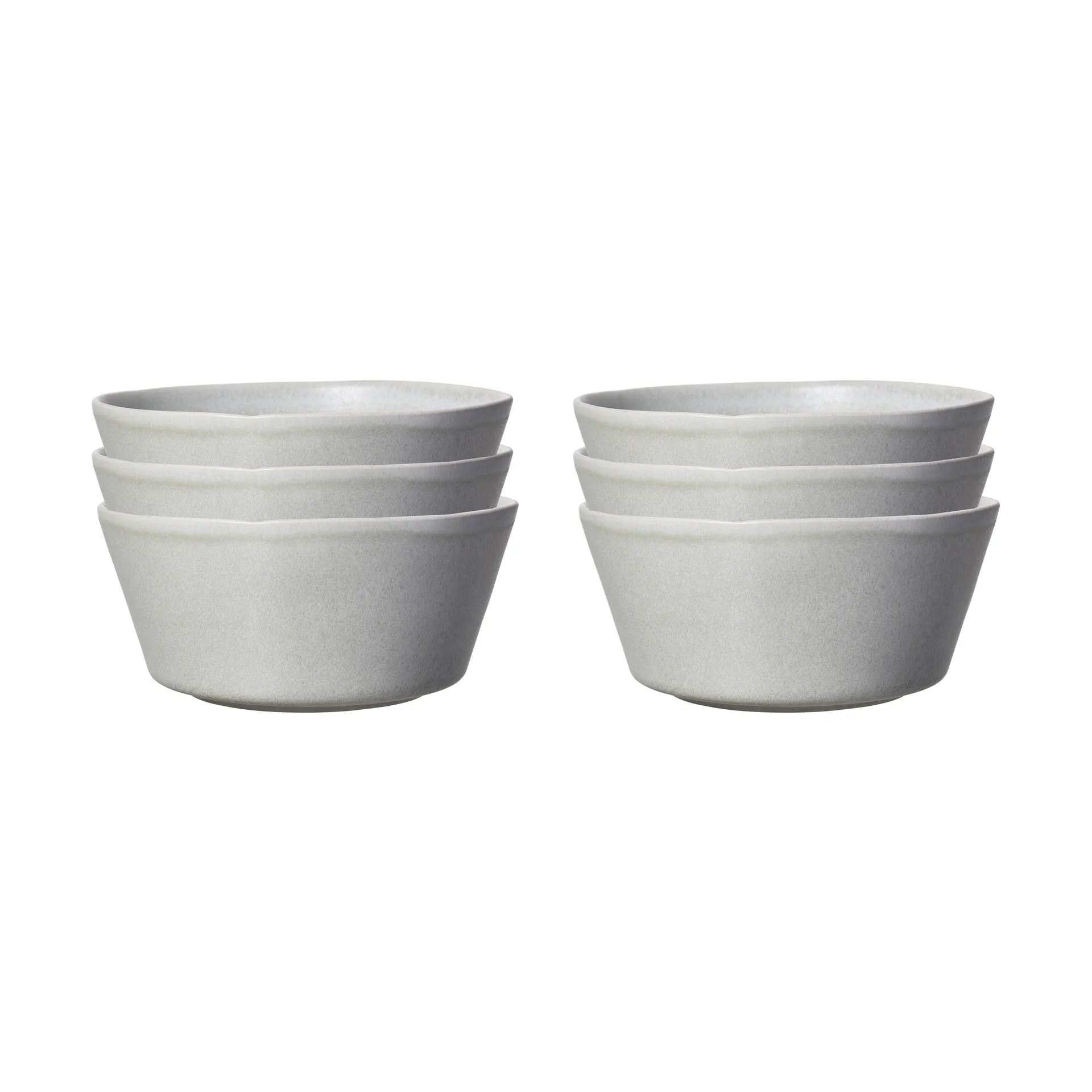 Sandsbro skål ljusgrå, Ø15 cm, 6-pack,  Scandi Living