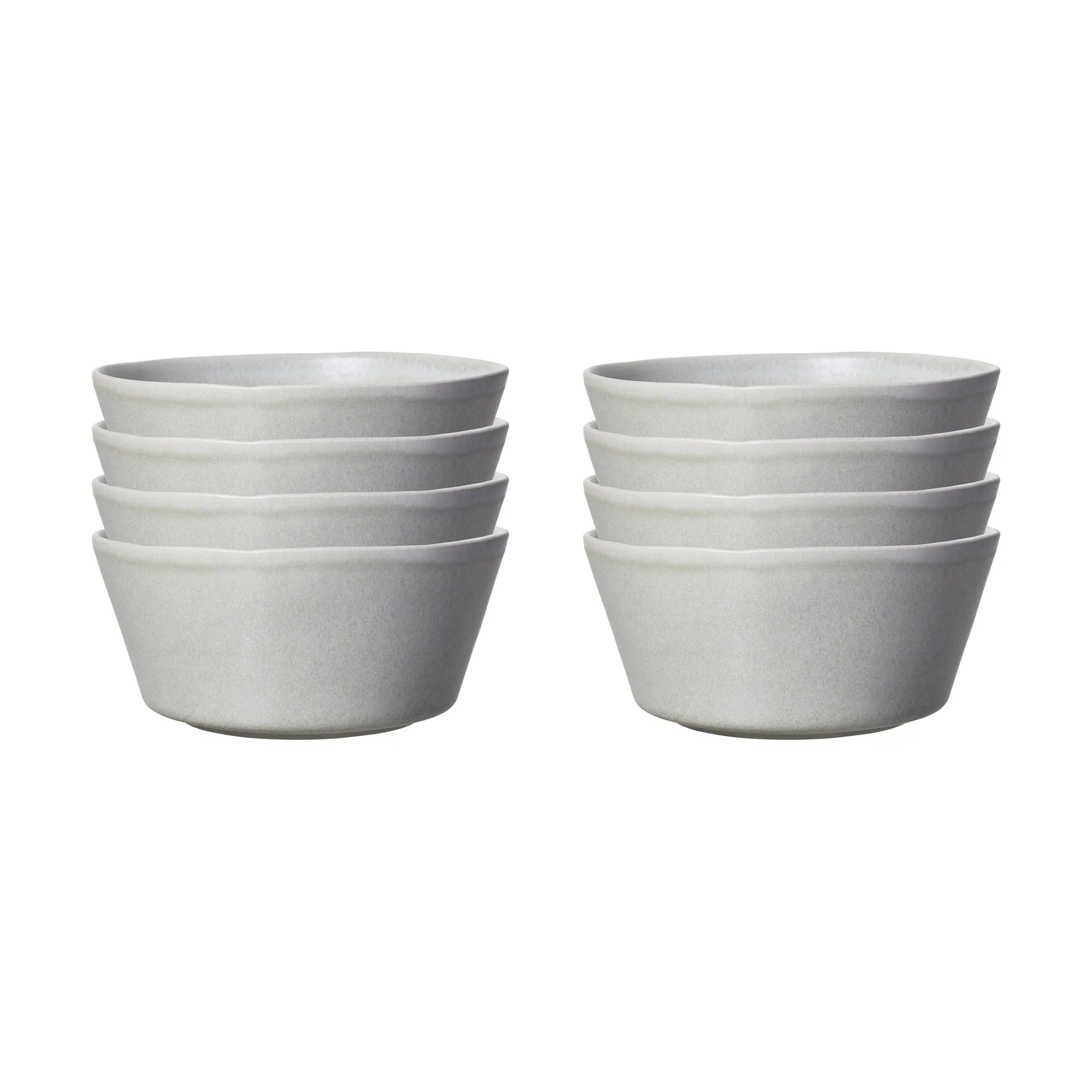Sandsbro skål ljusgrå, Ø15 cm, 8-pack,  Scandi Living