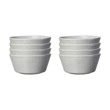 Sandsbro skål ljusgrå, Ø15 cm, 8-pack - Scandi Living