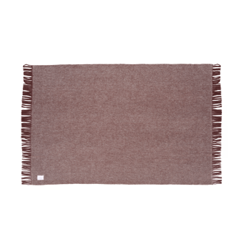 Sandstone ullpläd 130x180 cm - Burgundy - Scandi Living