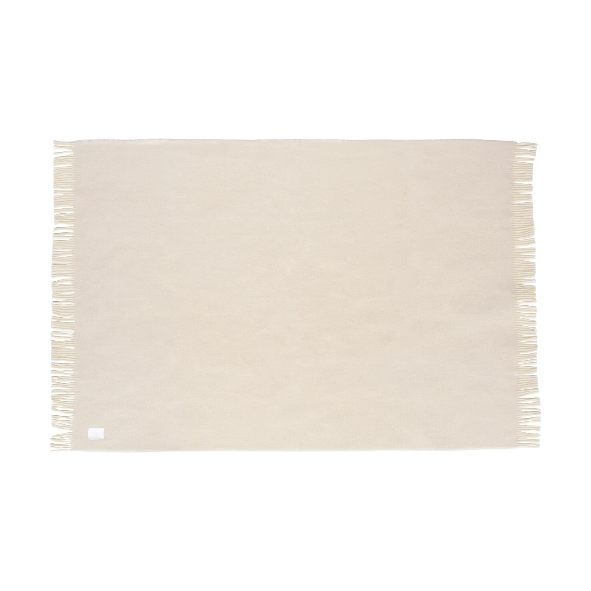 Sandstone ullpläd 130x180 cm, Creme Scandi Living