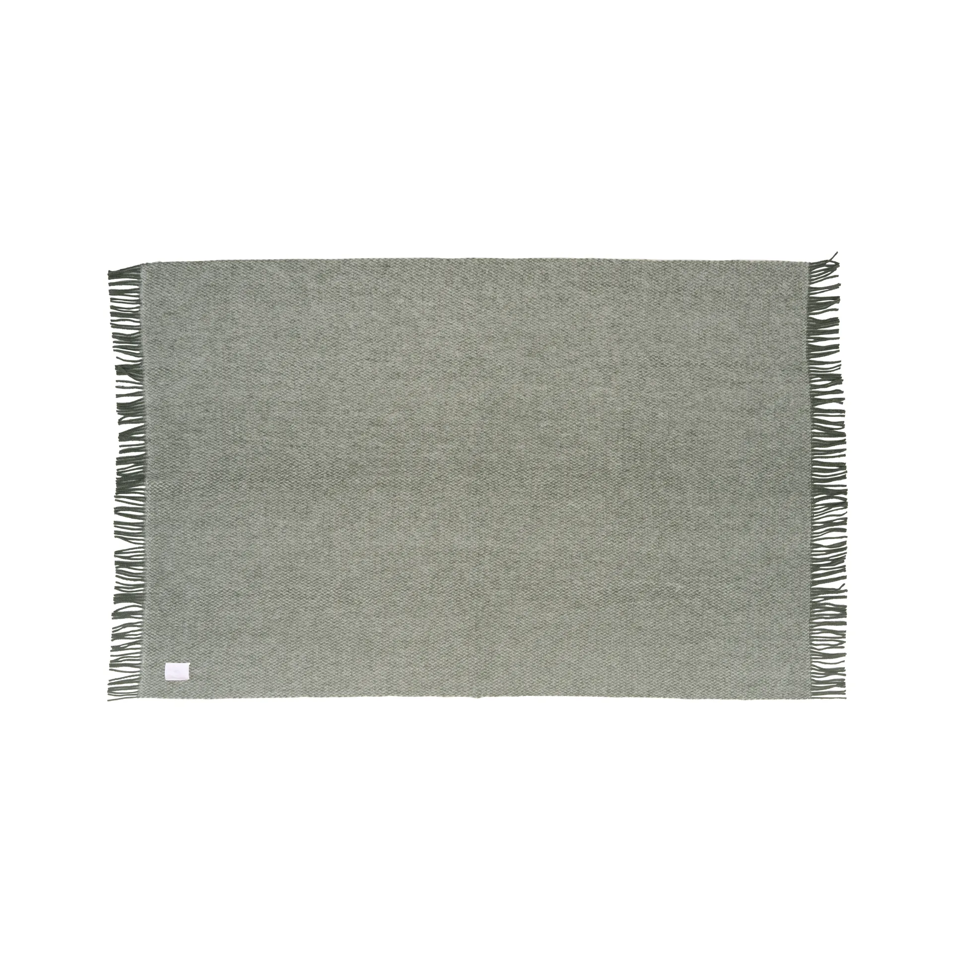 Sandstone ullpläd 130x180 cm, Khaki grön Scandi Living