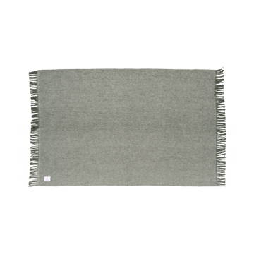 Sandstone ullpläd 130x180 cm - Khaki grön - Scandi Living