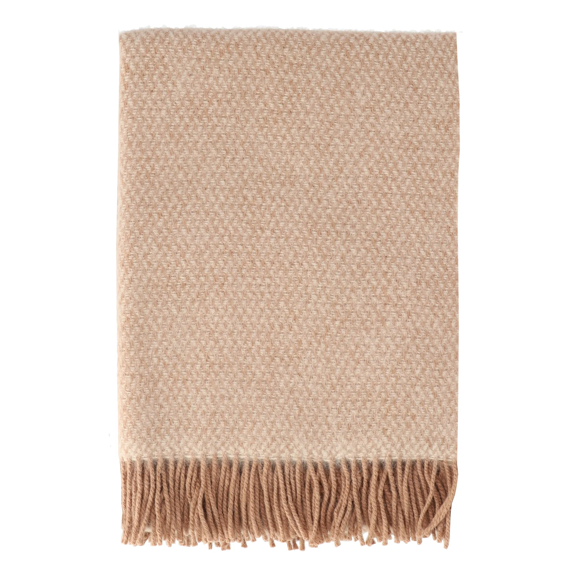 Sandstone ullpläd 130x180 cm, Mocha Scandi Living