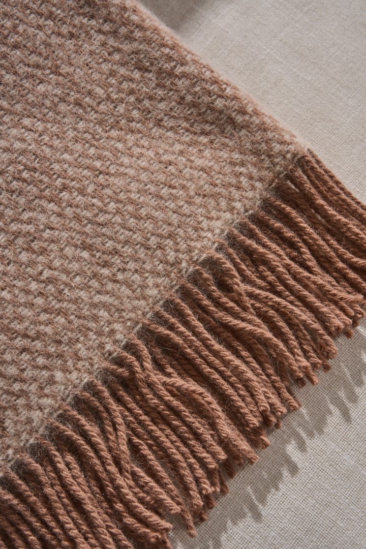 Sandstone ullpläd 130x180 cm, Mocha Scandi Living
