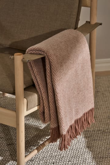 Sandstone ullpläd 130x180 cm - Mocha - Scandi Living