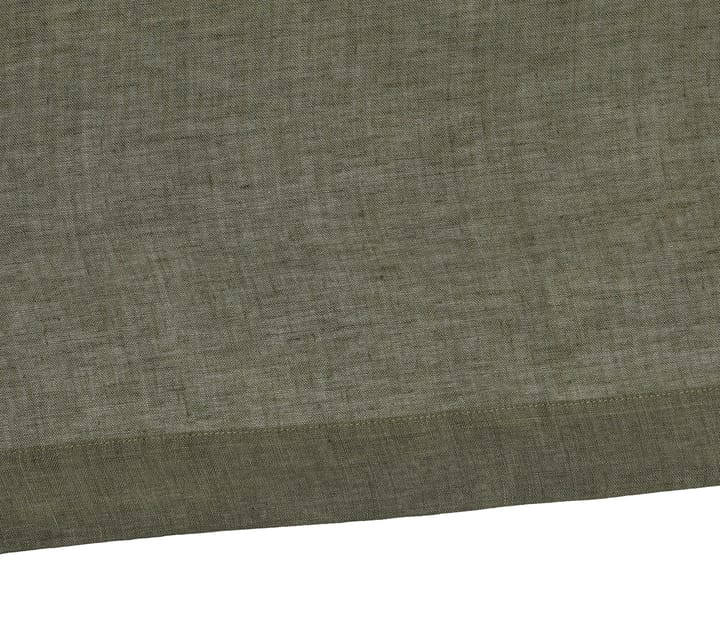 Serenity gardinlängd med multiband 129x250 cm - Forest green - Scandi Living