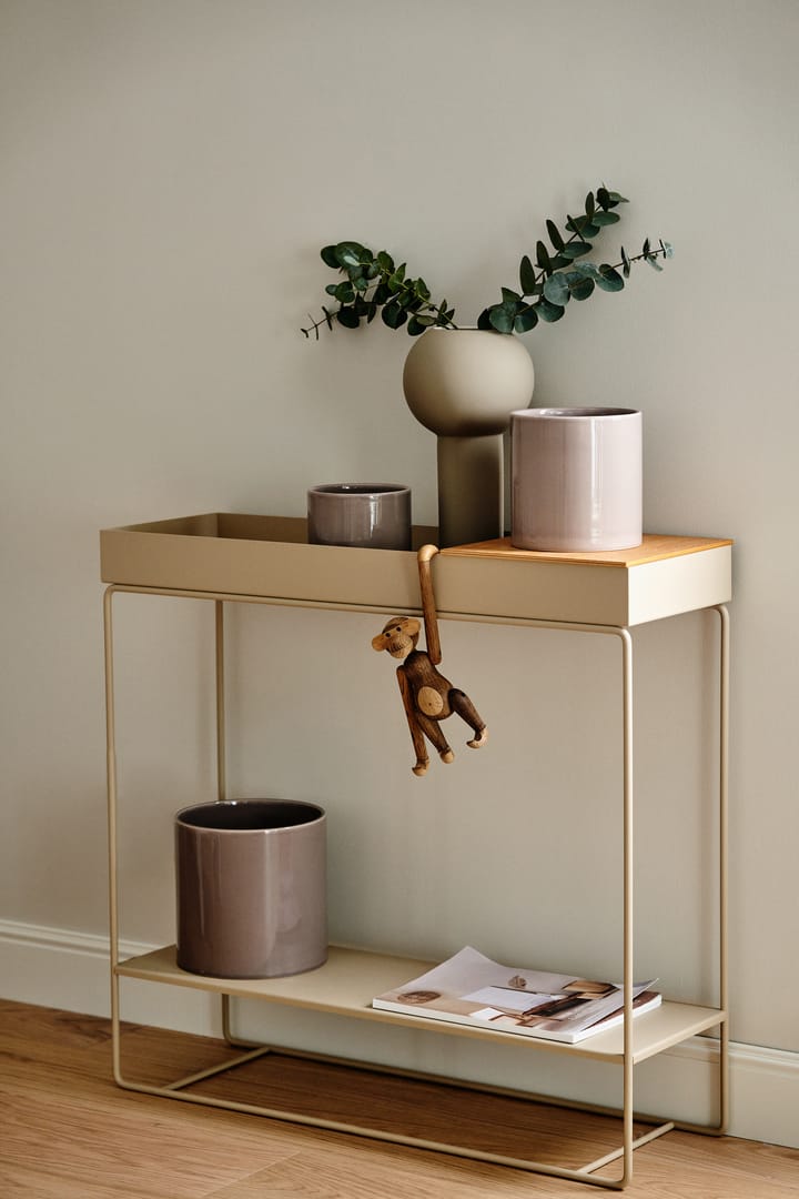 Sleek kruka Ø12 cm - Beige - Scandi Living