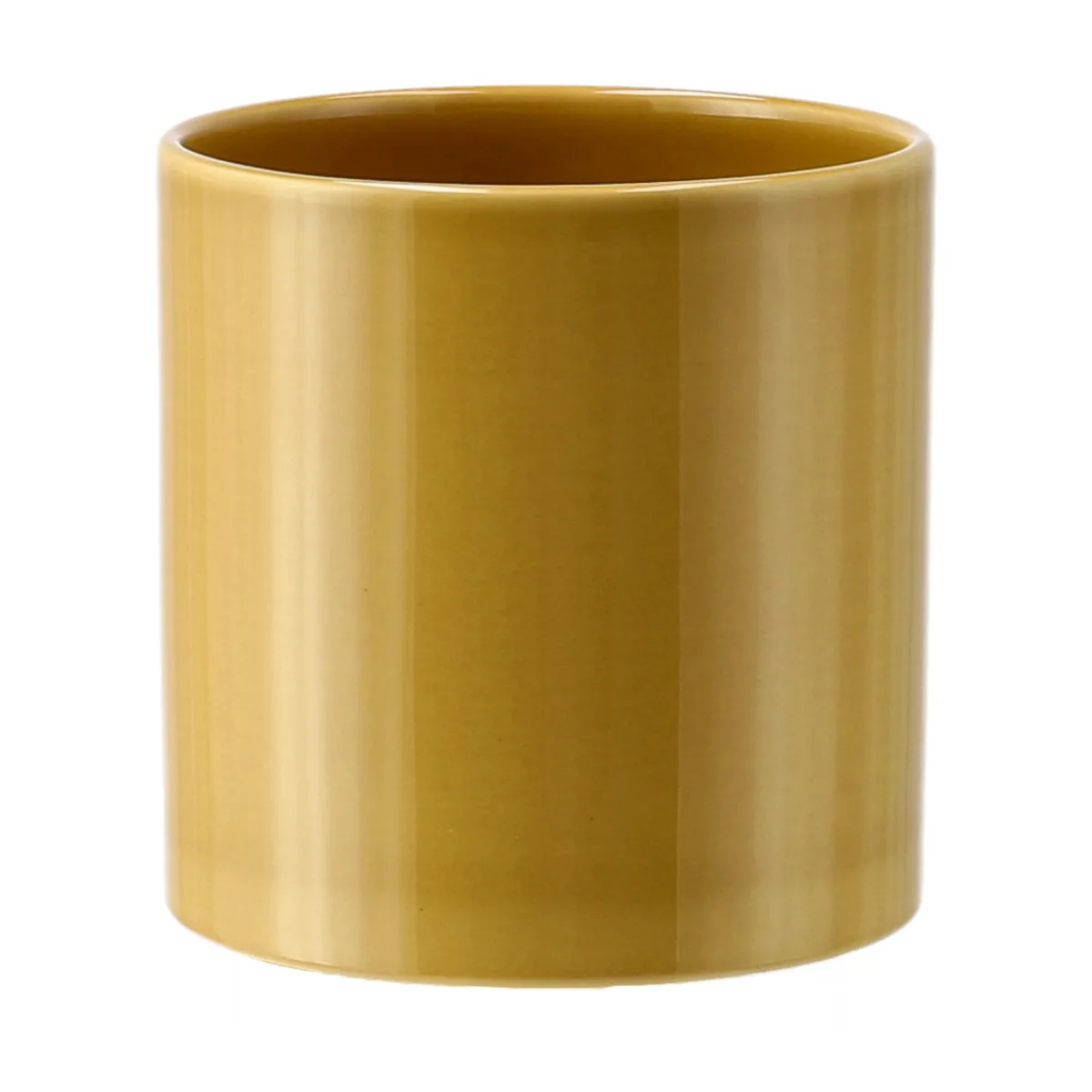 Scandi Living Sleek kruka Ø15 cm Mustard