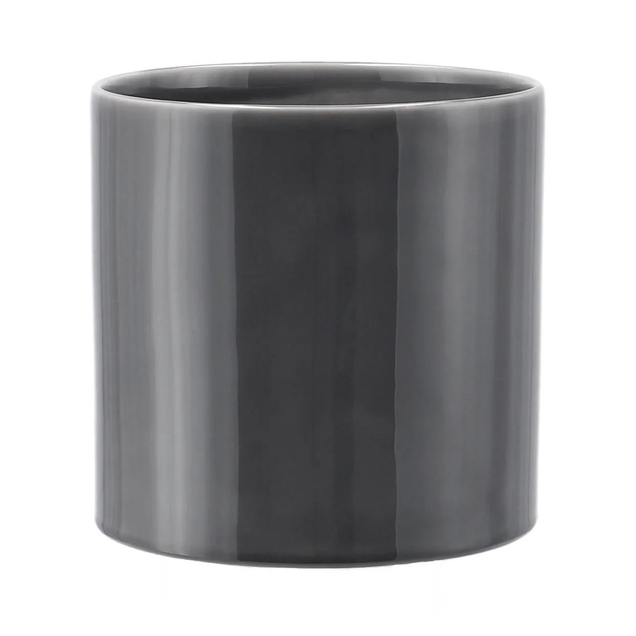 Sleek kruka Ø19 cm, Charcoal