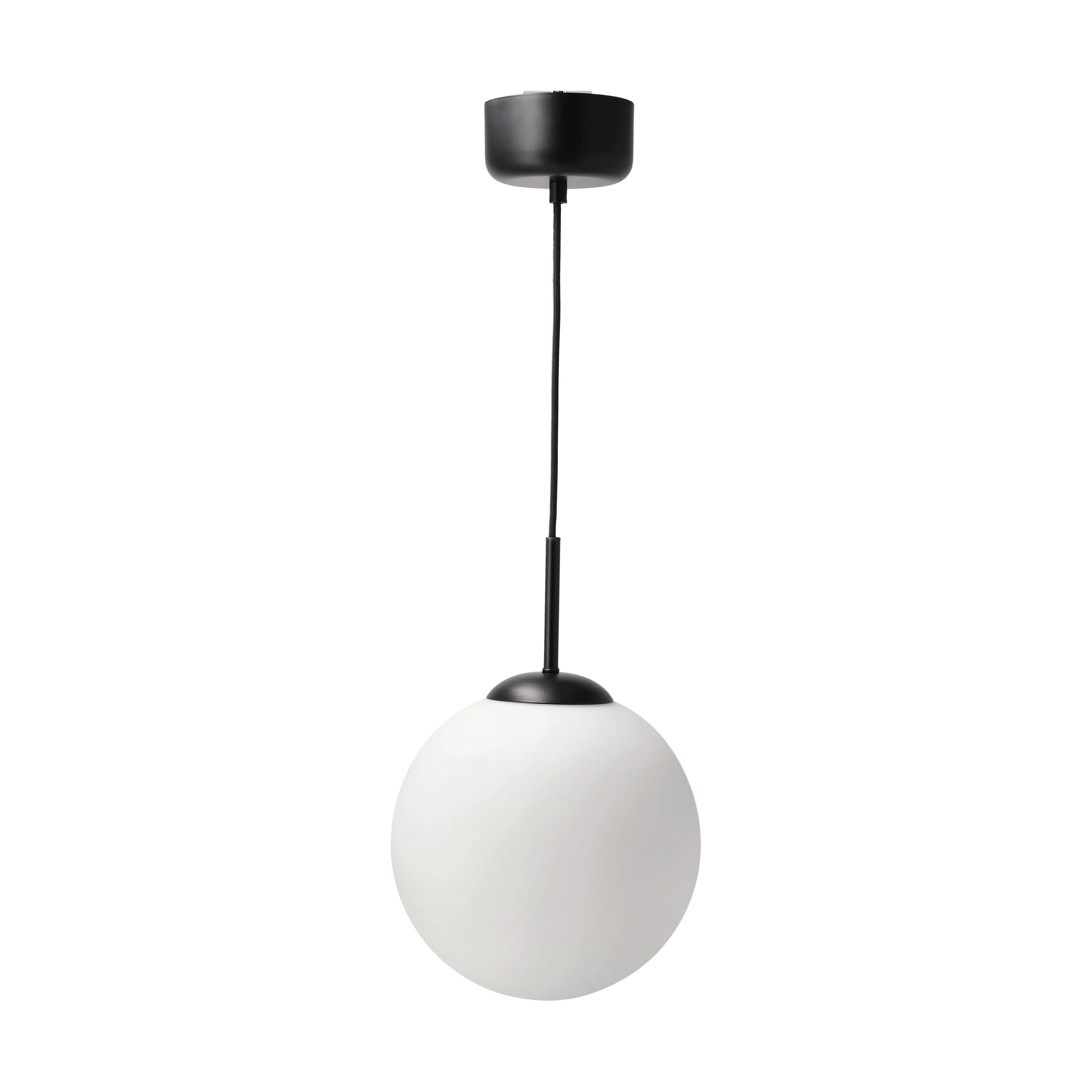 Solar pendel D25 cm, Frostad vit