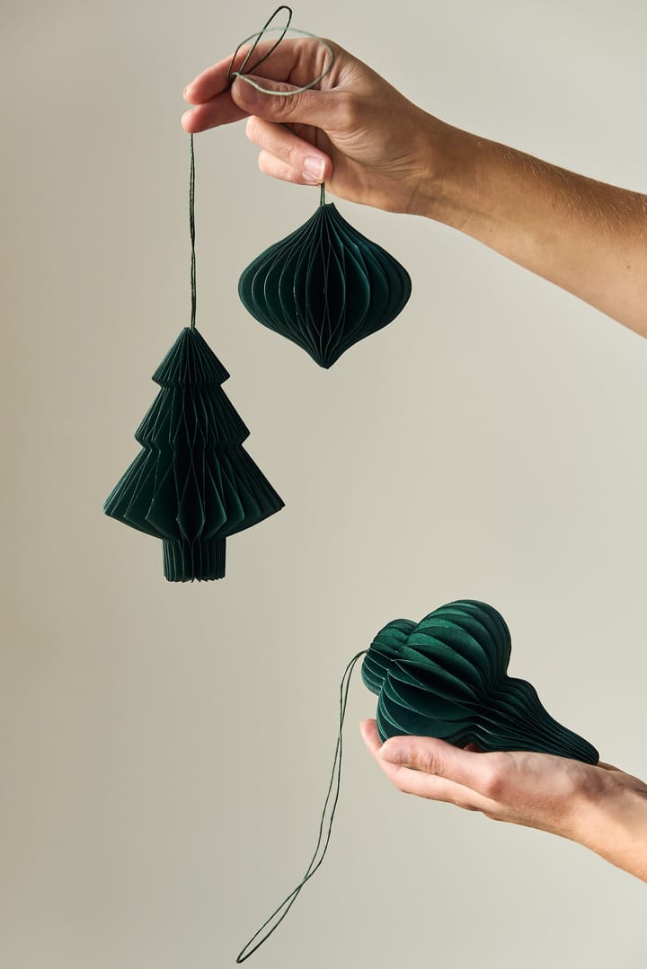 Spira julgranshänge 4-pack, Forest Green Scandi Living