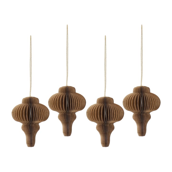 Spira julgranshänge 4-pack - Natural - Scandi Living