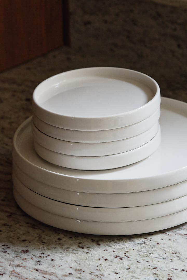 Taper assiett 14 cm, Vit Scandi Living