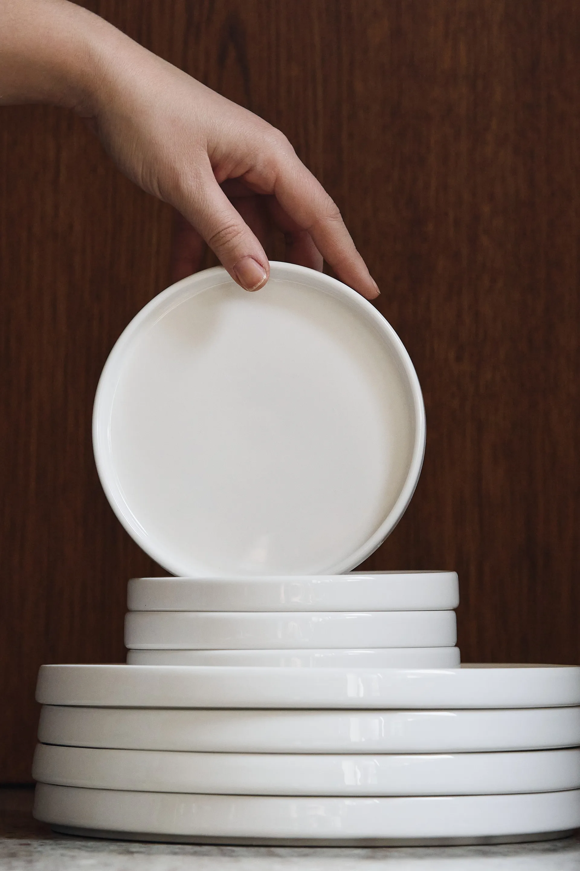 Taper assiett 14 cm, Vit Scandi Living