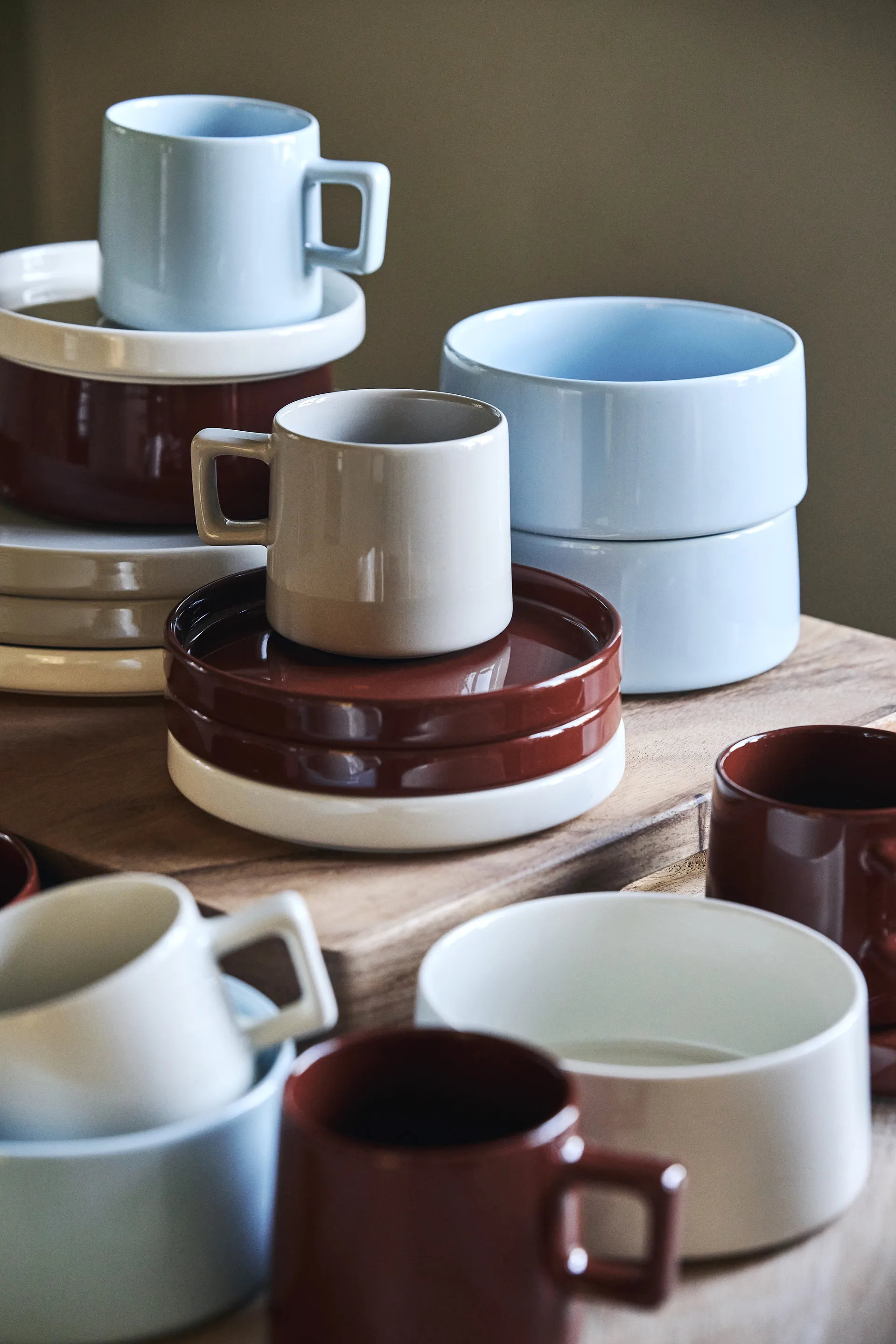 Taper frukostset 12 delar - Vit,  Scandi Living
