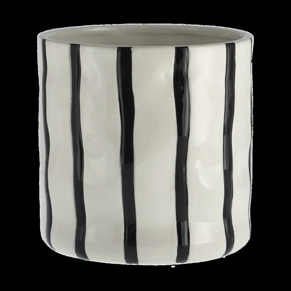 Scandi Living Thrive kruka Ø16 cm Vit-svart