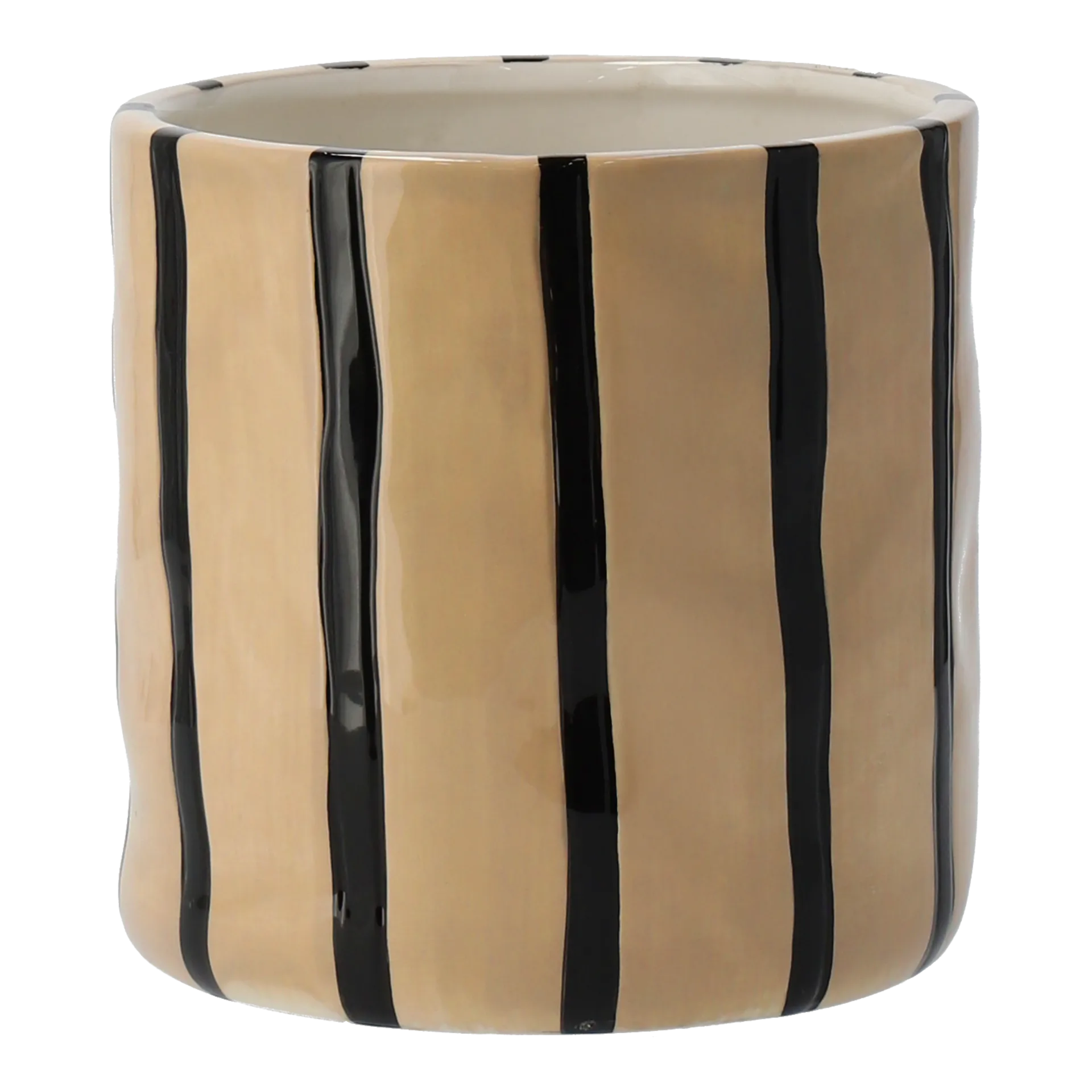 Thrive kruka Ø20 cm, Beige-svart Scandi Living