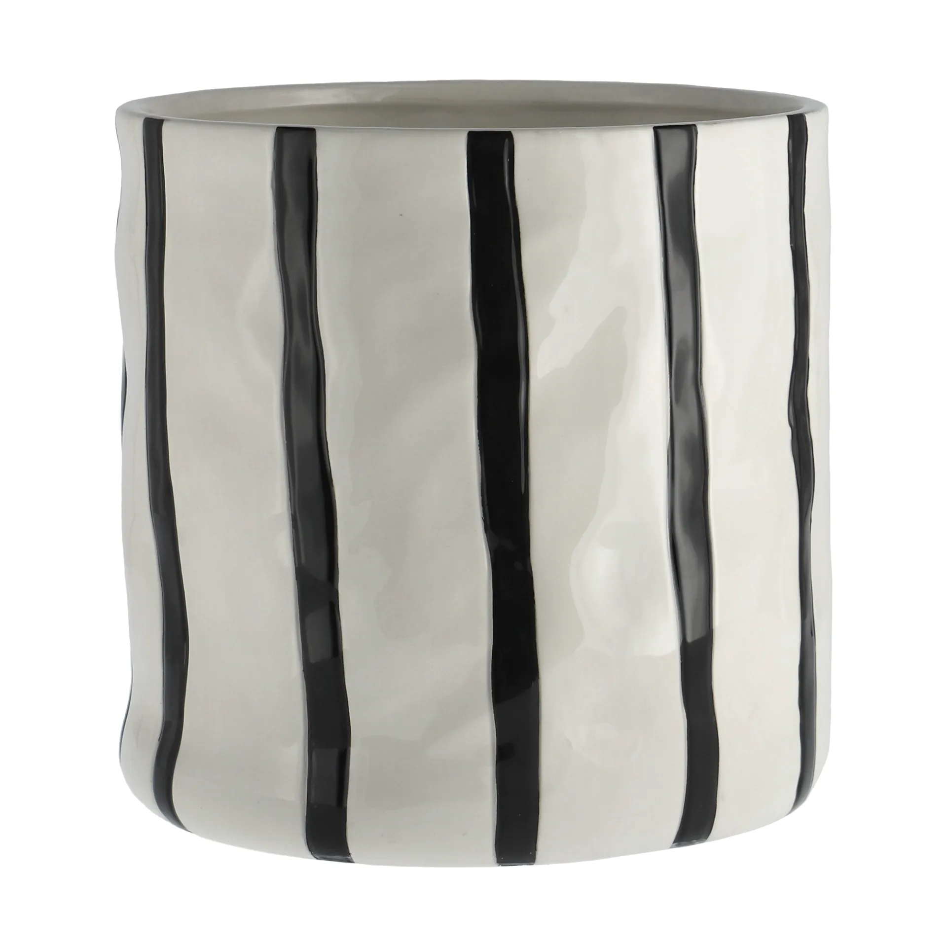 Thrive kruka Ø20 cm, Vit-svart Scandi Living