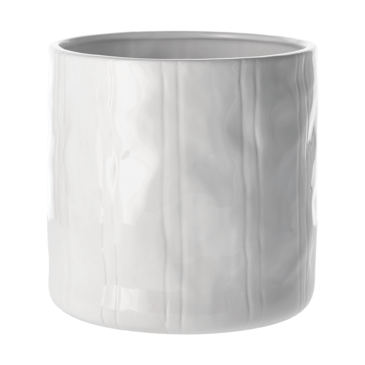 Scandi Living Thrive kruka 20 cm Vit-vit | Skandinavisk Design | Krukor | Vit