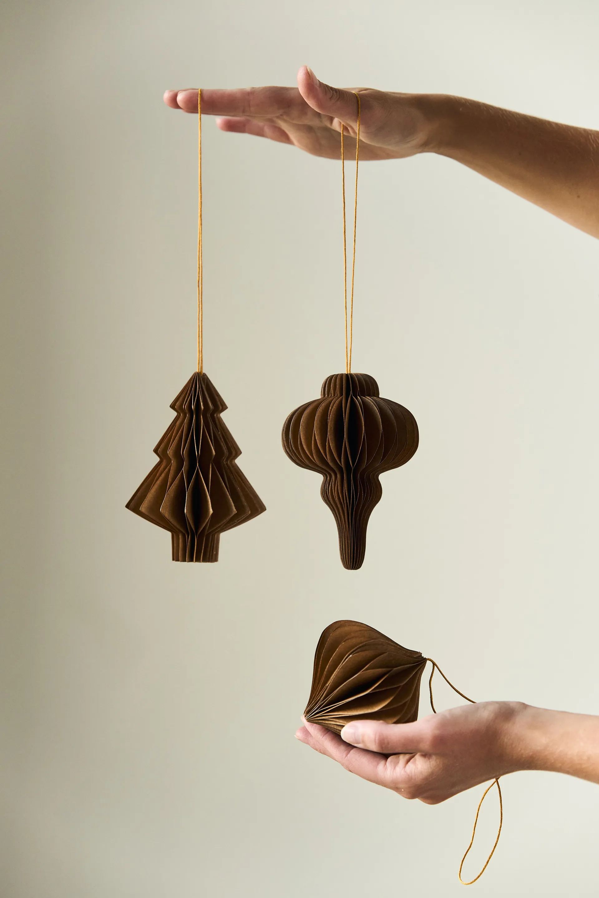 Tree julgranshänge 4-pack, Natural Scandi Living