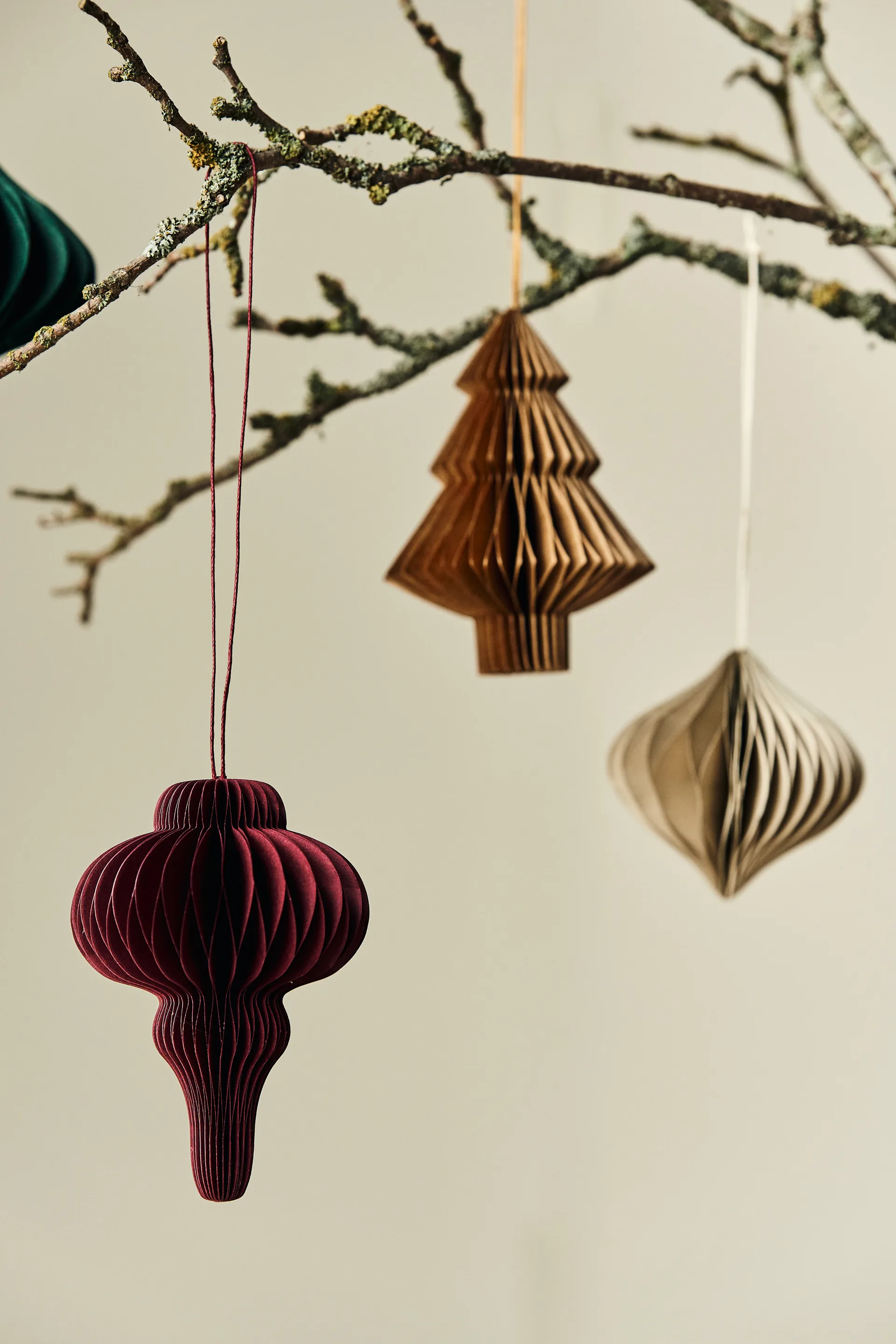 Tree julgranshänge 4-pack, Natural Scandi Living