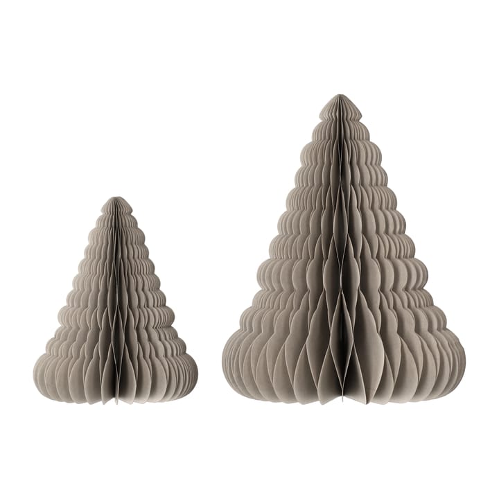 Trees juldekoration 2-pack - Beige - Scandi Living