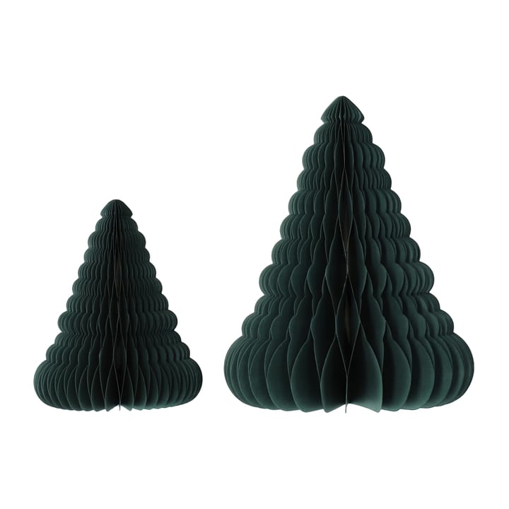 Trees juldekoration 2-pack - Forest Green - Scandi Living