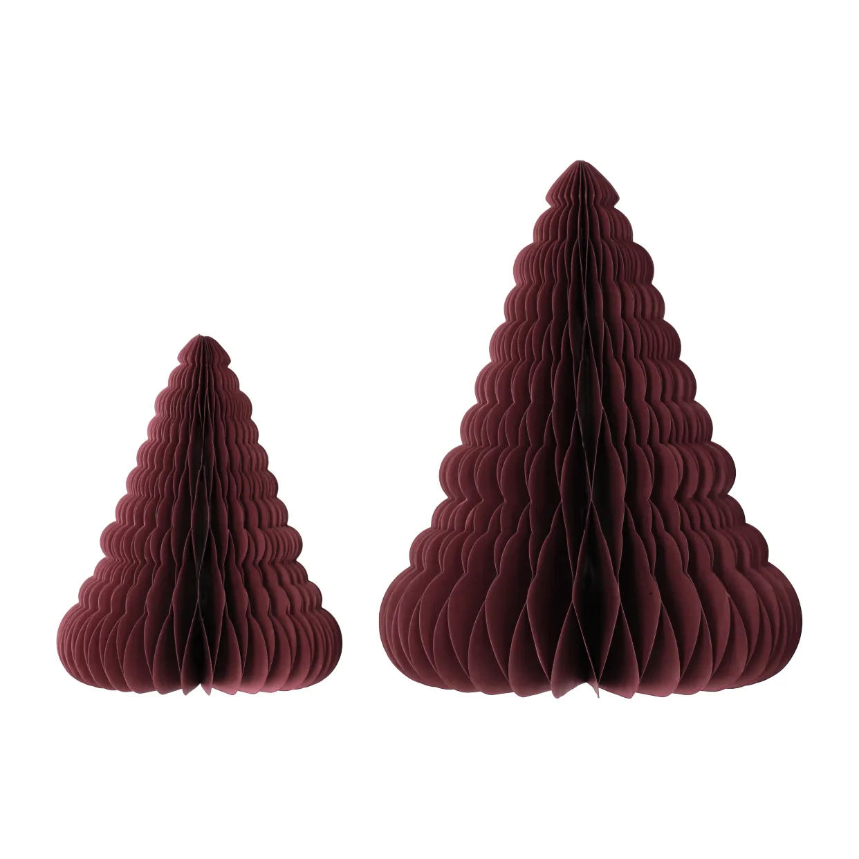 Trees juldekoration 2-pack, Red Scandi Living