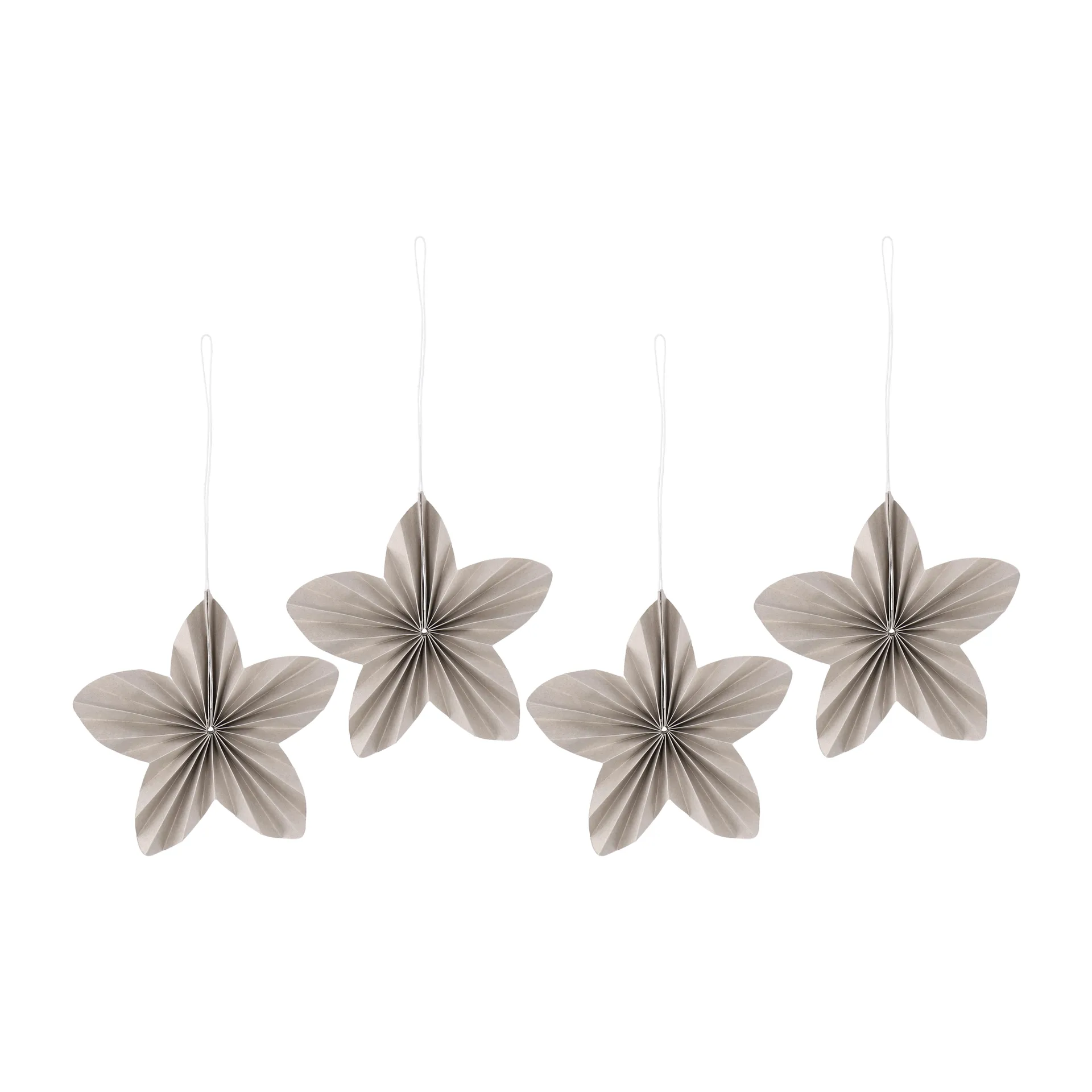Twinkle julgranshänge 4-pack, Beige Scandi Living